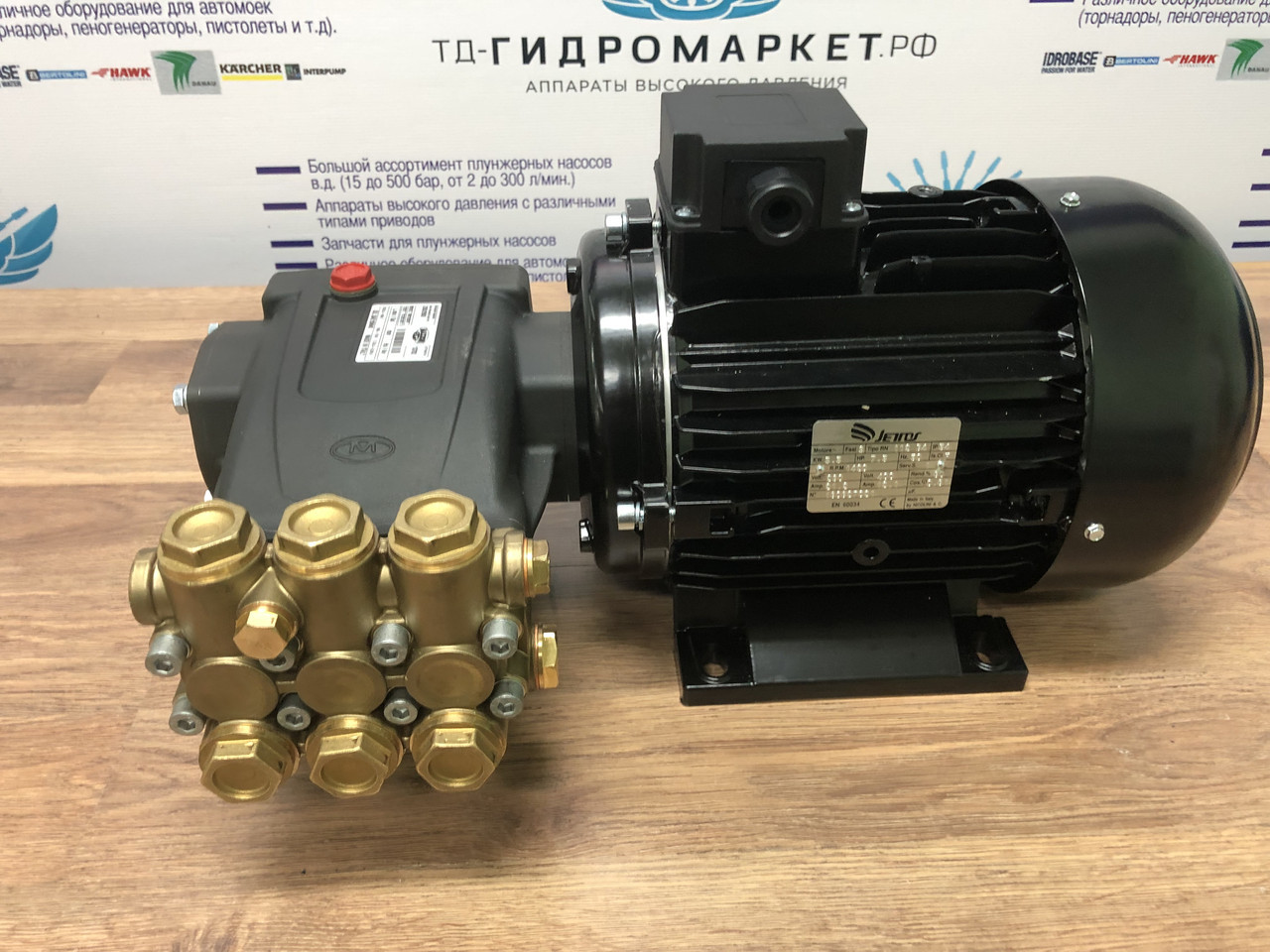 Моноблок высокого давления Mazzoni (200 Бар 15л/мин) GME-MB-5,5-200-15-MN
