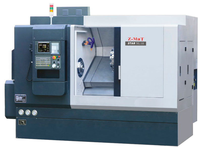 Токарный станок с ЧПУ Z-MAT Star SL10
