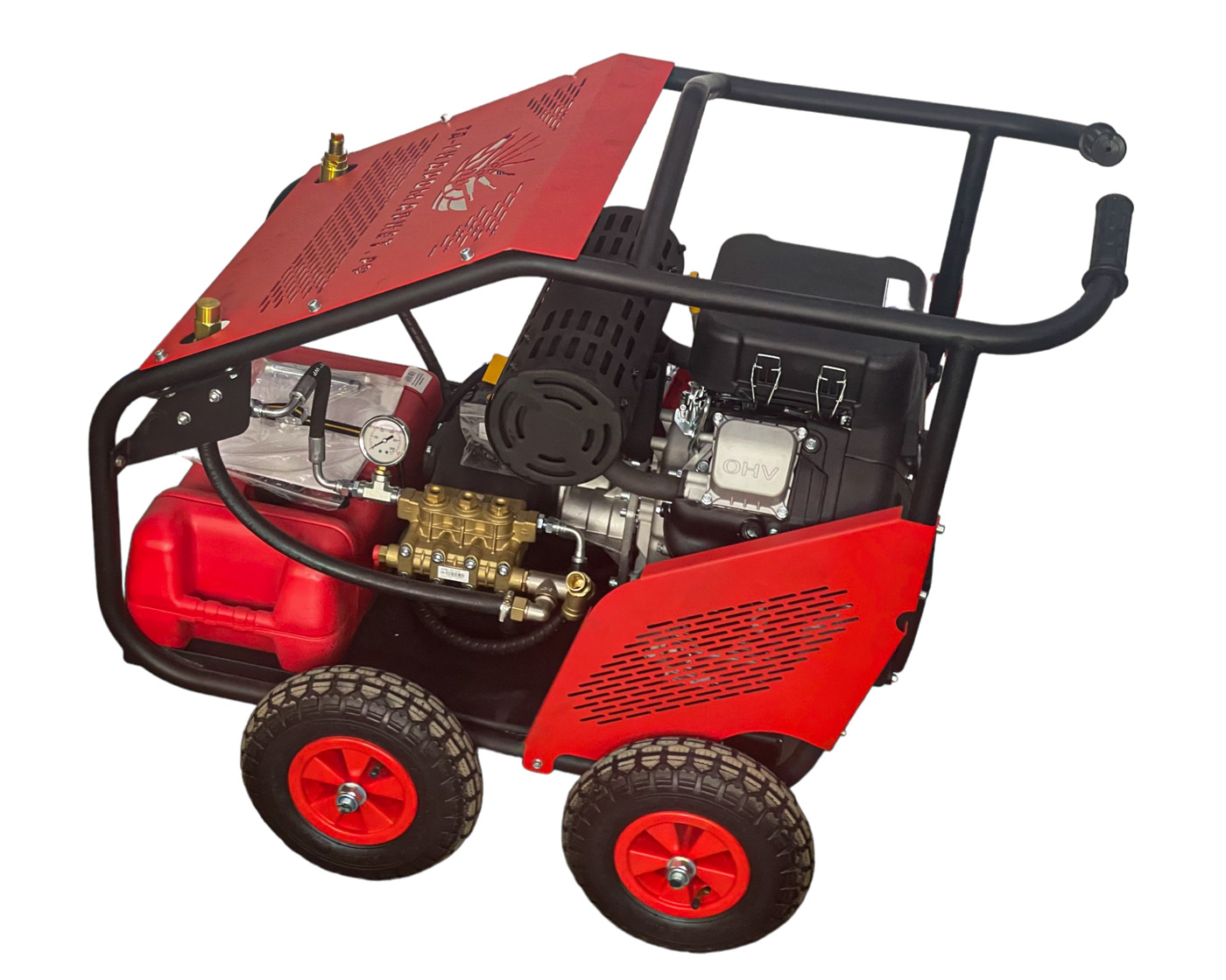 Гидродинамическая машина на базе GM Pump( 500 Бар 22л/мин) GMG-35-500-22-ArRglc base
