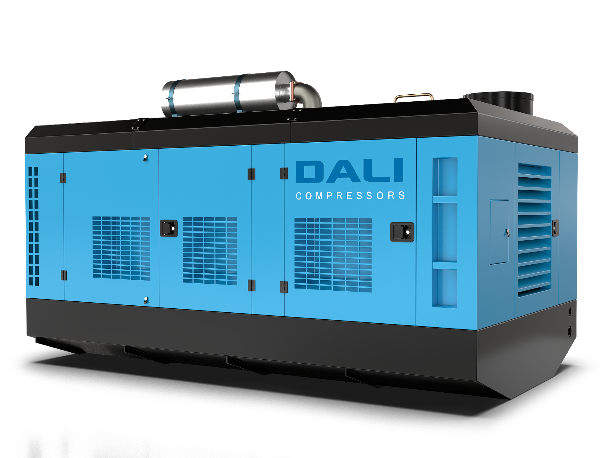 Передвижной компрессор Dali DLCY-33/25-26/35B (Cummins)
